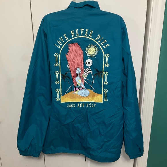 Her Universe Jackets & Blazers - Night before Christmas jack and sally windbreaker love never dies XL